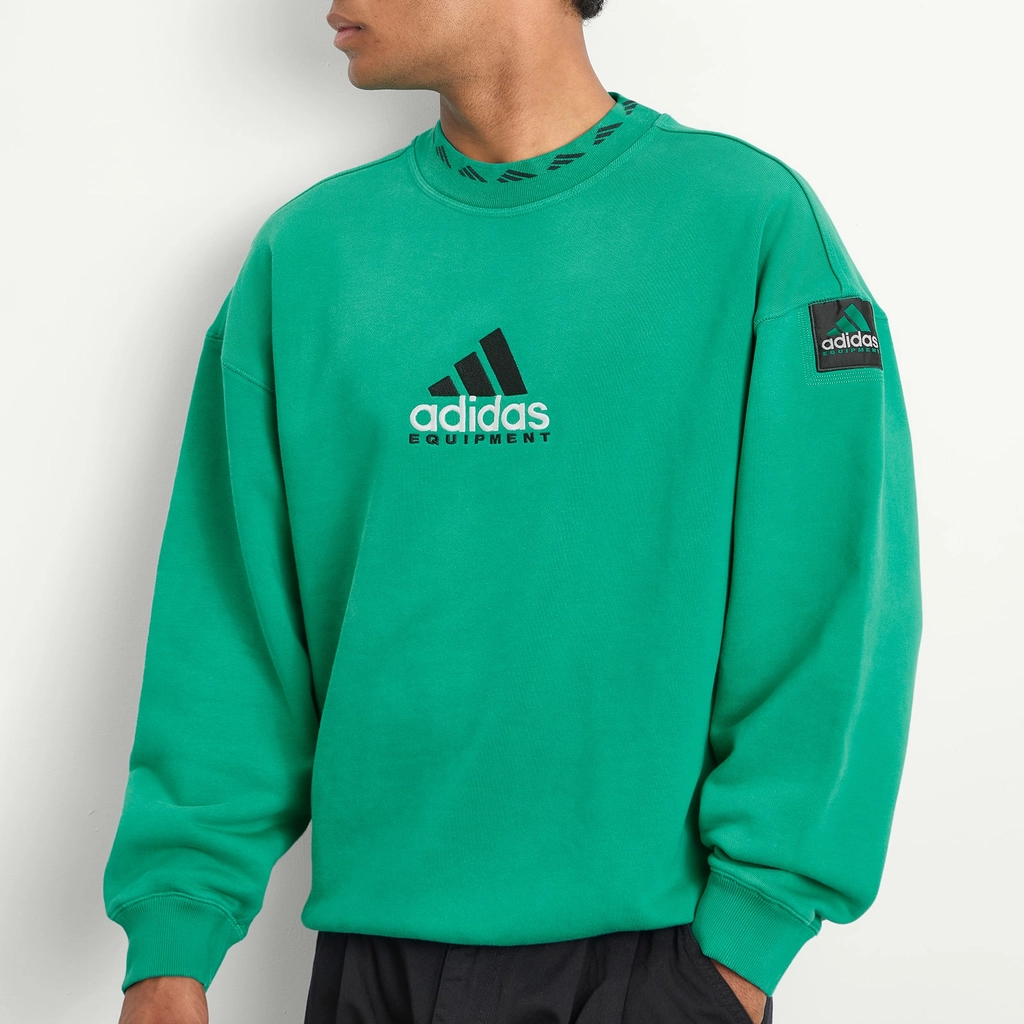 Adidas Originals Men's EQT Crewneck Equipment Green